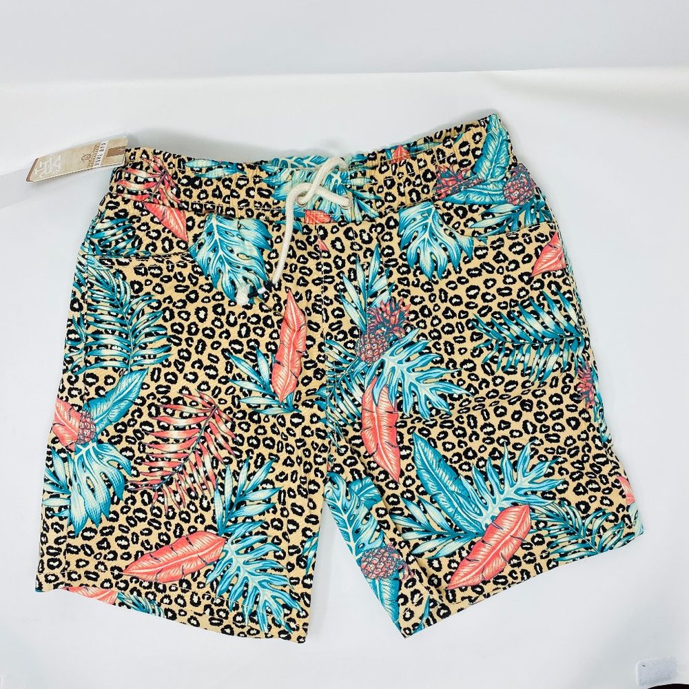 Raw Yarn Industries Shorts Paisley Stretch Twill